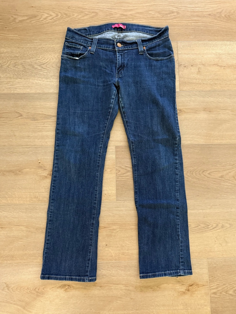 Levi’s Tilted 504 Jeans 13/M 34x31 Straight Bootcut Blue